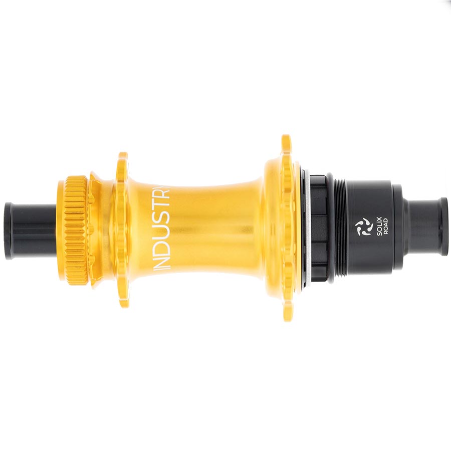 DISC HUB, REAR, 28H, 12MM TA, 142MM, SRAM XD-R, GOLD