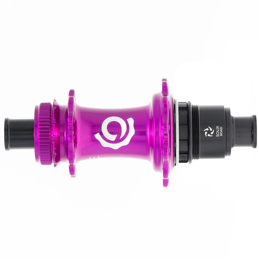 DISC HUB, REAR, 28H, 12MM TA, 142MM, SRAM XD-R, PURPLE