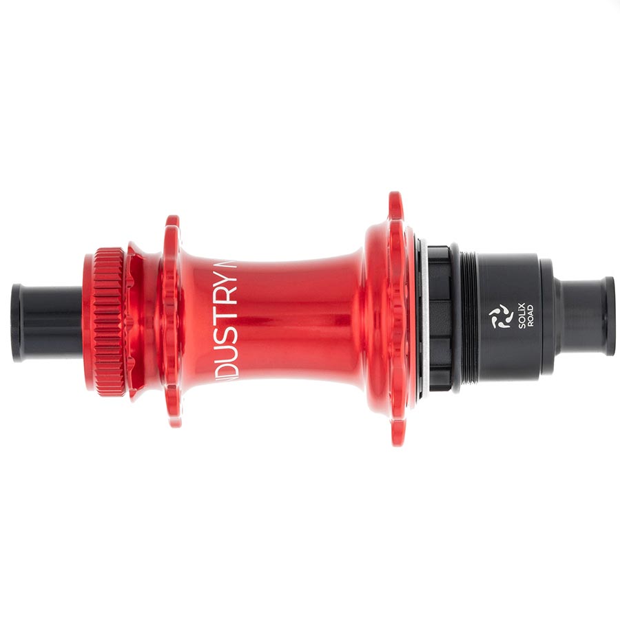 DISC HUB, REAR, 28H, 12MM TA, 142MM, SRAM XD-R, RED