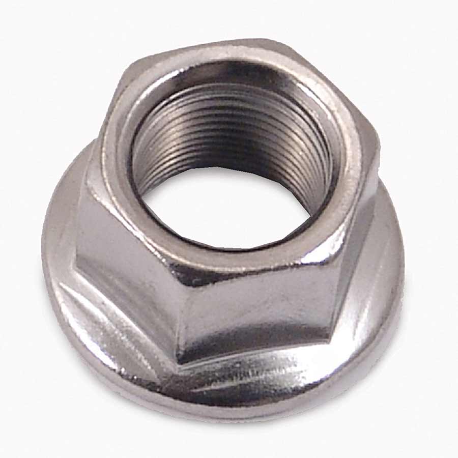 BMX AXLE NUT FOR 14MM X 1 STEEL (BAG OF 2)
