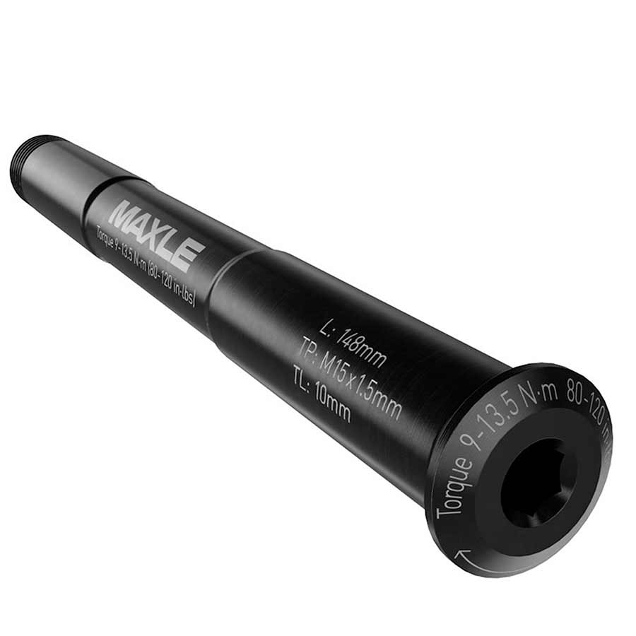 THRU AXLE, FRONT, 15X110MM TA, LENGTH: 158MM, THREAD LENGTH: 9MM, THREAD PITCH: M15X1.50, BOOST