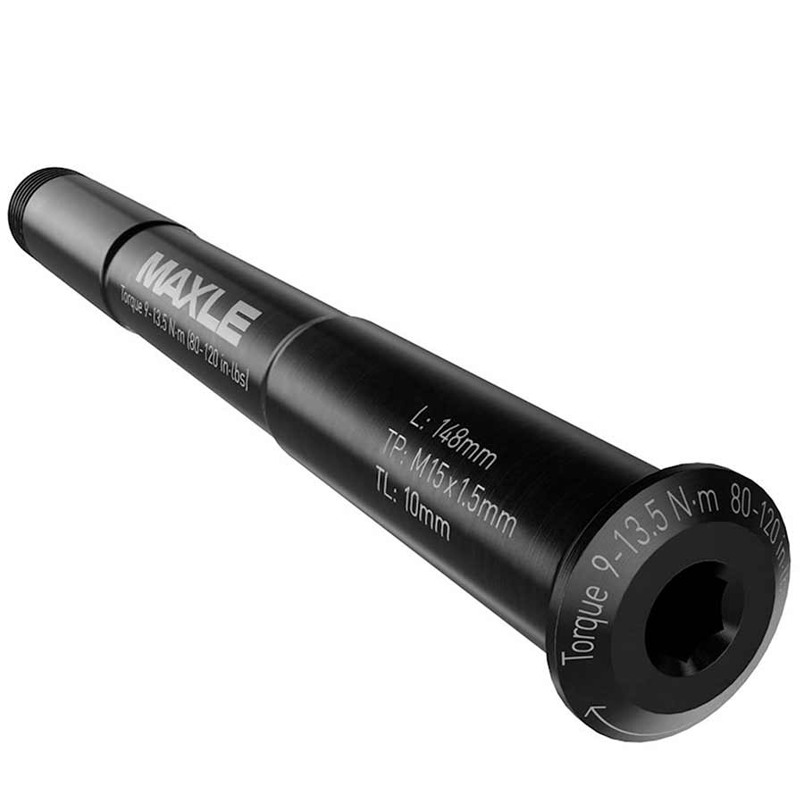 THRU AXLE, FRONT, 15X150MM TA, LENGTH: 198MM, THREAD LENGTH: 9MM, THREAD PITCH: M15X1.50, BLUTO