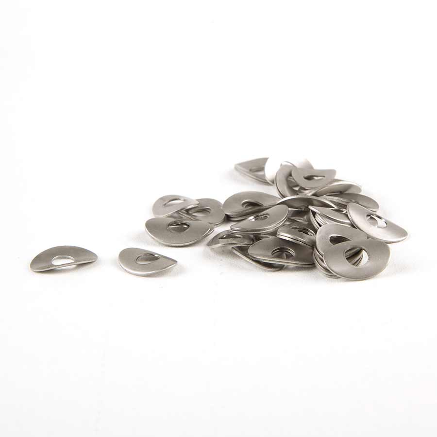 11.1915.026.020 50 OVAL NIPPLE WASHERS/FIRECREST, 50PCS