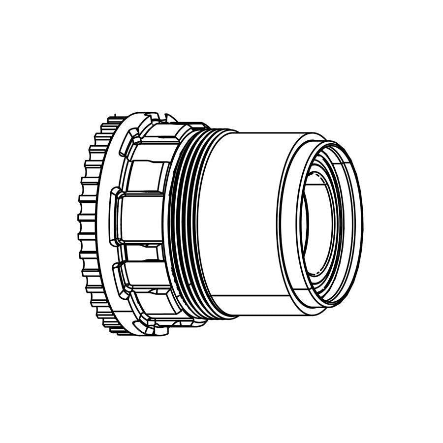 FREEHUB BODY, SRAM XD-R, 11/12