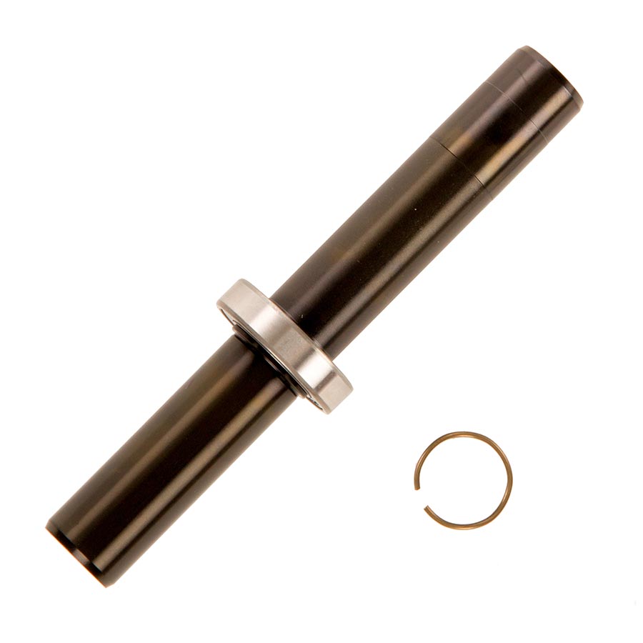 REAR AXLE WITH BEARINGS AND WAVE SPRINGS FOR DISC BRAKE WHEELS