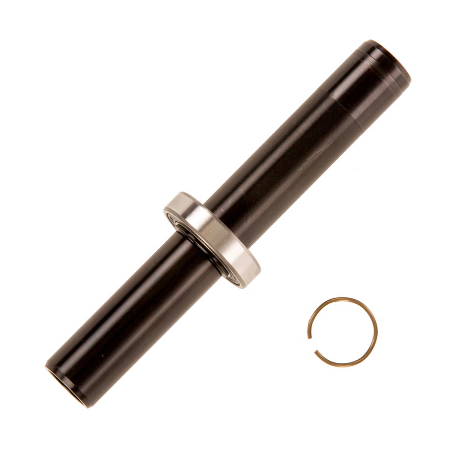 REAR AXLE WITH BEARINGS AND WAVE SPRINGS FOR RIM BRAKE WHEELS