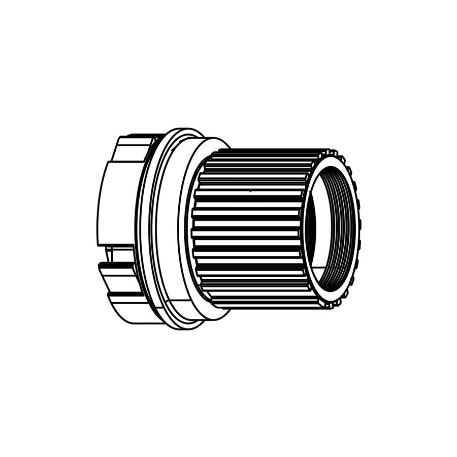 FREEHUB BODY, SHIMANO MICRO SPLINE, KIT