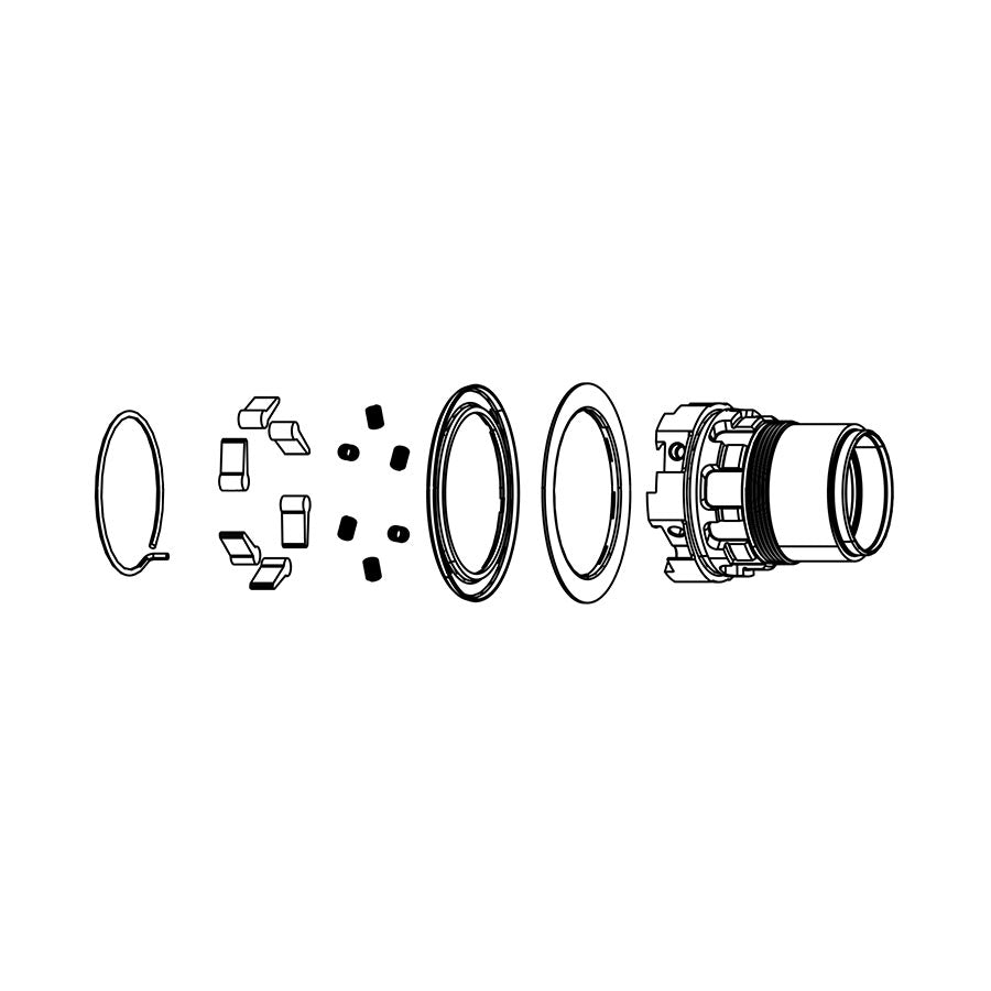 FREEHUB BODY, SRAM XD, 11/12