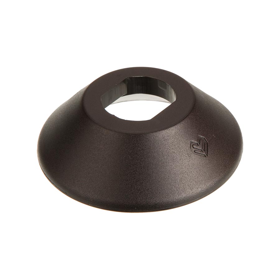 HUB, REAR, BLACK