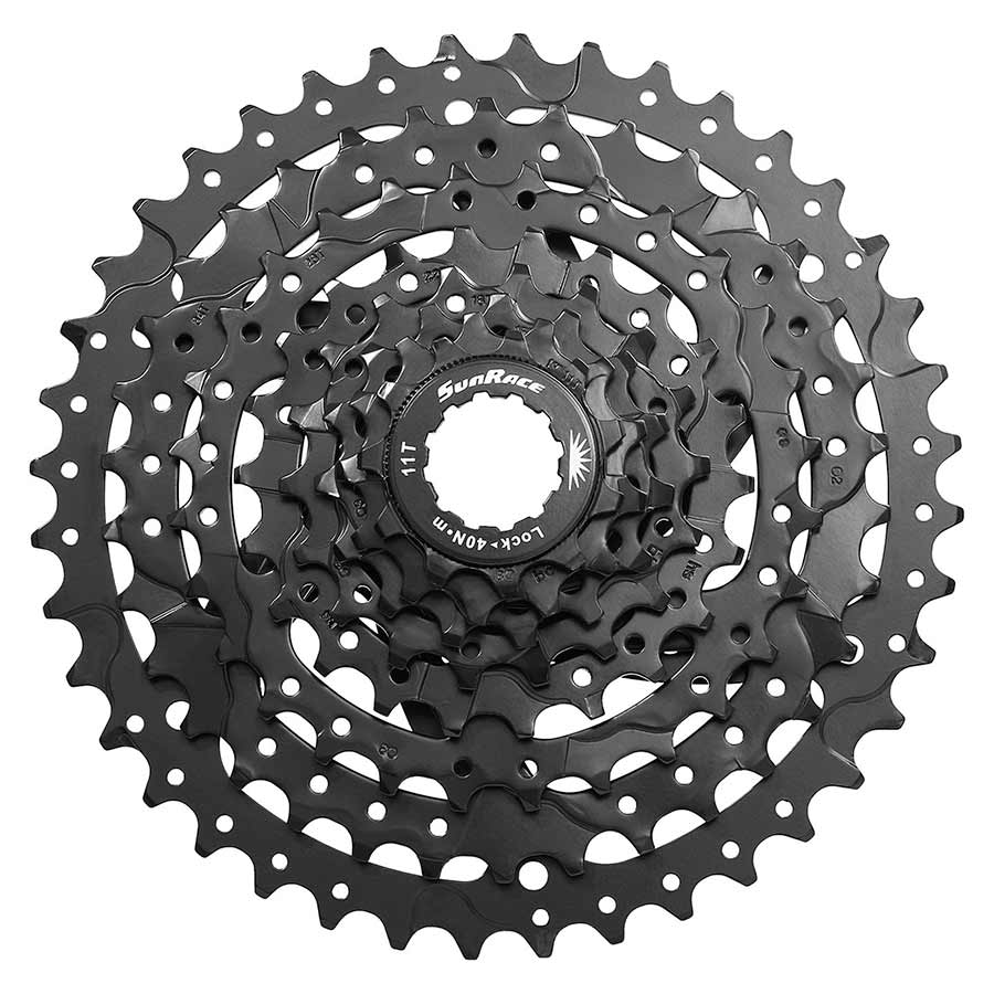 8SP. CASSETTE, 11-40T, BLACK