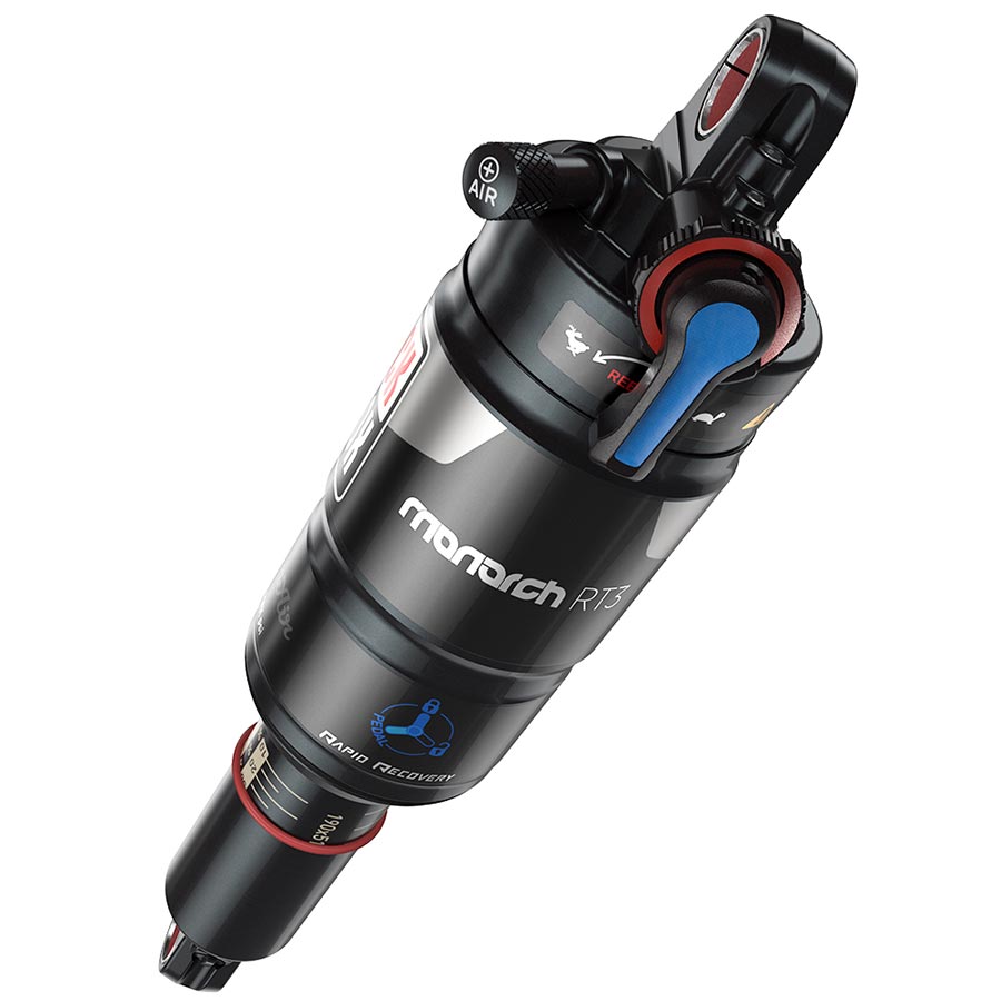 REAR SHOCK, 200X57, SHAFT EYELET: STANDARD, BODY EYELET: NO BUSHING, MREB/LCOMP, SOFT PEDAL, 320 LOCKOUT
