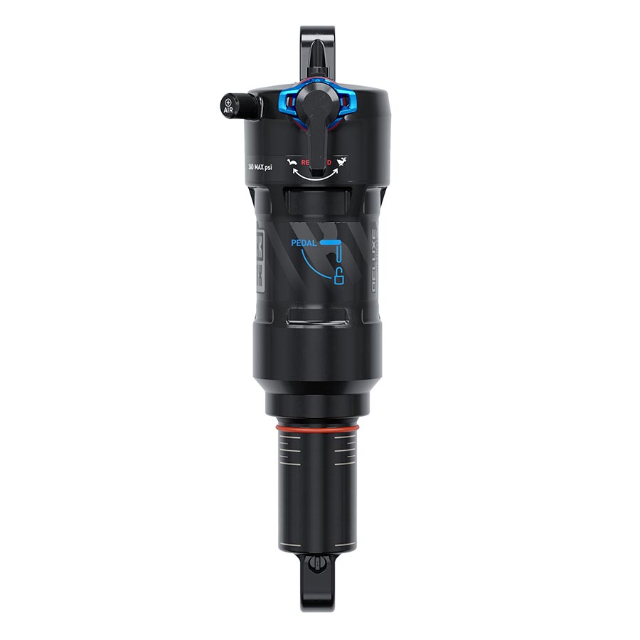 REAR SHOCK, 230X65, SHAFT EYELET: STANDARD, BODY EYELET: STANDARD, LINEAR, 0 NEG/1 POS TOKEN, LINEAR REB/LOW COMP, 380LB LOCKOUT FORCE