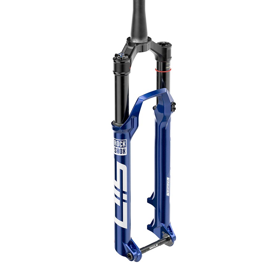 SUSPENSION FORK, 29'', DEBONAIR, 120MM, 1-1/8''-1.5'', 15X110MM TA, RAKE: 44MM, BLUE, REMOTE: SOLD SEPARATELY