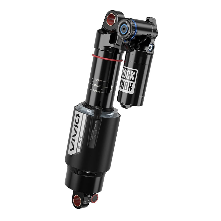 REAR SHOCK, 185X55, SHAFT EYELET: STANDARD, BODY EYELET: TRUNNION, 2 TOKENS, R55, C34, LOCKOUT 4
