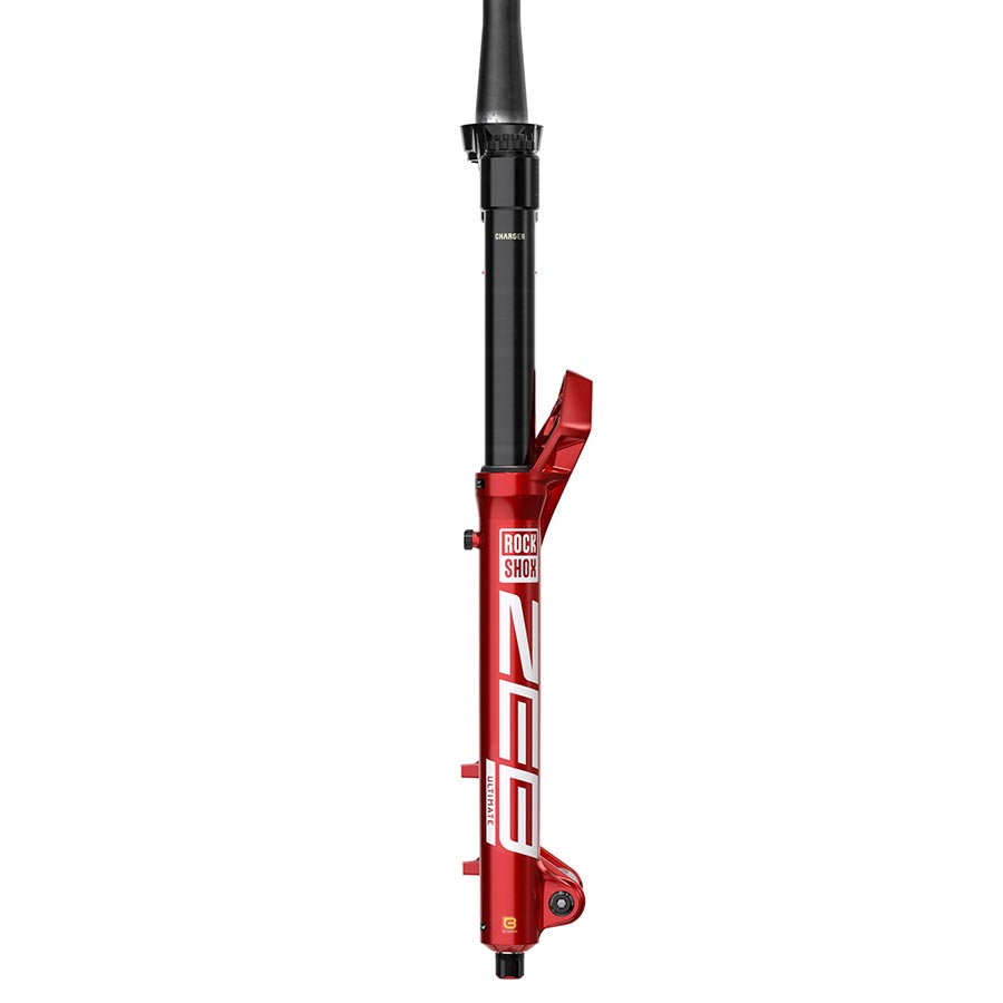 SUSPENSION FORK, 29'', DEBONAIR+ W/BUTTERCUPS, 180MM, 1-1/8''-1.5'', 15X110MM TA, RAKE: 44MM, RED