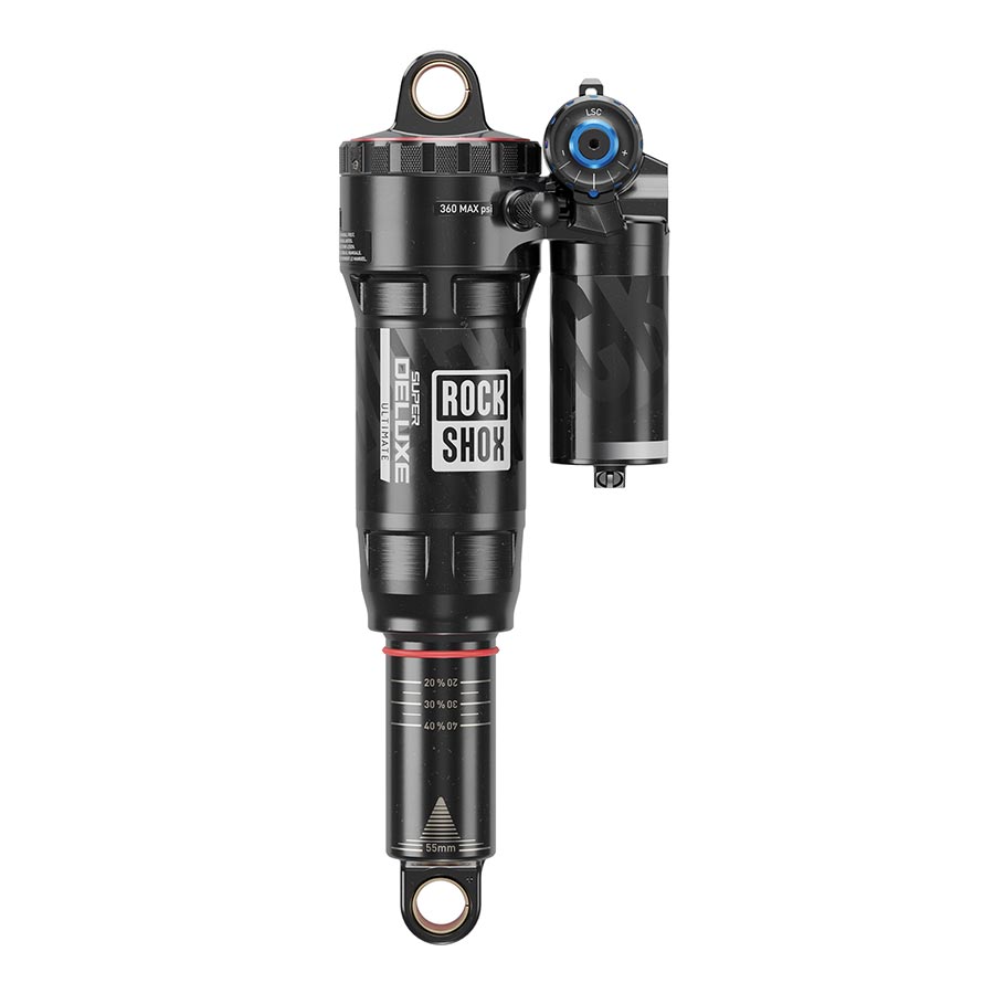 REAR SHOCK, 210X55, SHAFT EYELET: STANDARD, BODY EYELET: NO BUSHING, 0NEG/2POS TOKENS, REB55/COMP30, LOCKOUT 4T