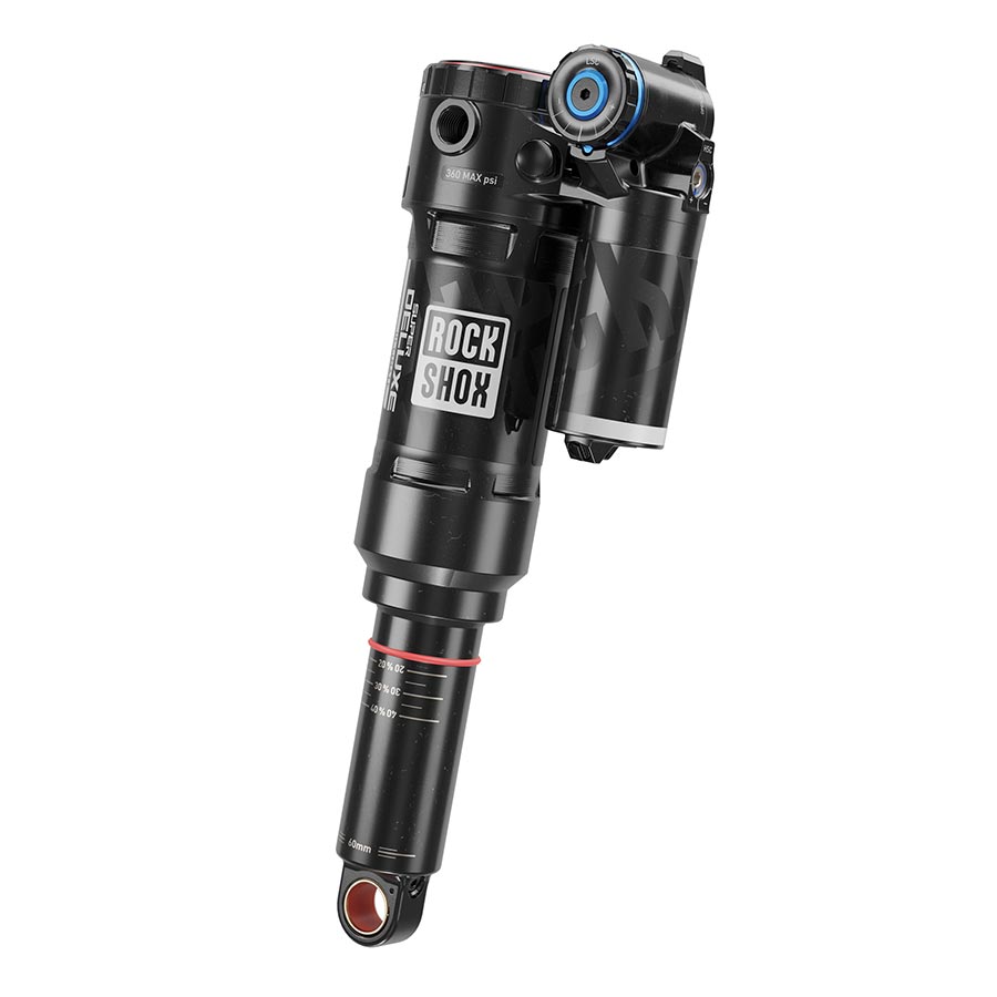 REAR SHOCK, 205X60, SHAFT EYELET: TRUNNION, BODY EYELET: STANDARD, 0NEG/2SLEEVE TOKENS, REB25/COMP26, LOCKOUT 4