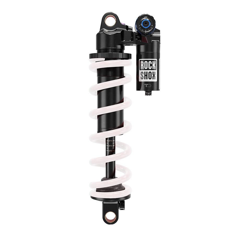 REAR SHOCK, 225X72.5, SHAFT EYELET: STANDARD, BODY EYELET: TRUNNION, REB55/COMP30, ADJ HYDRAULIC BOTTOM OUT