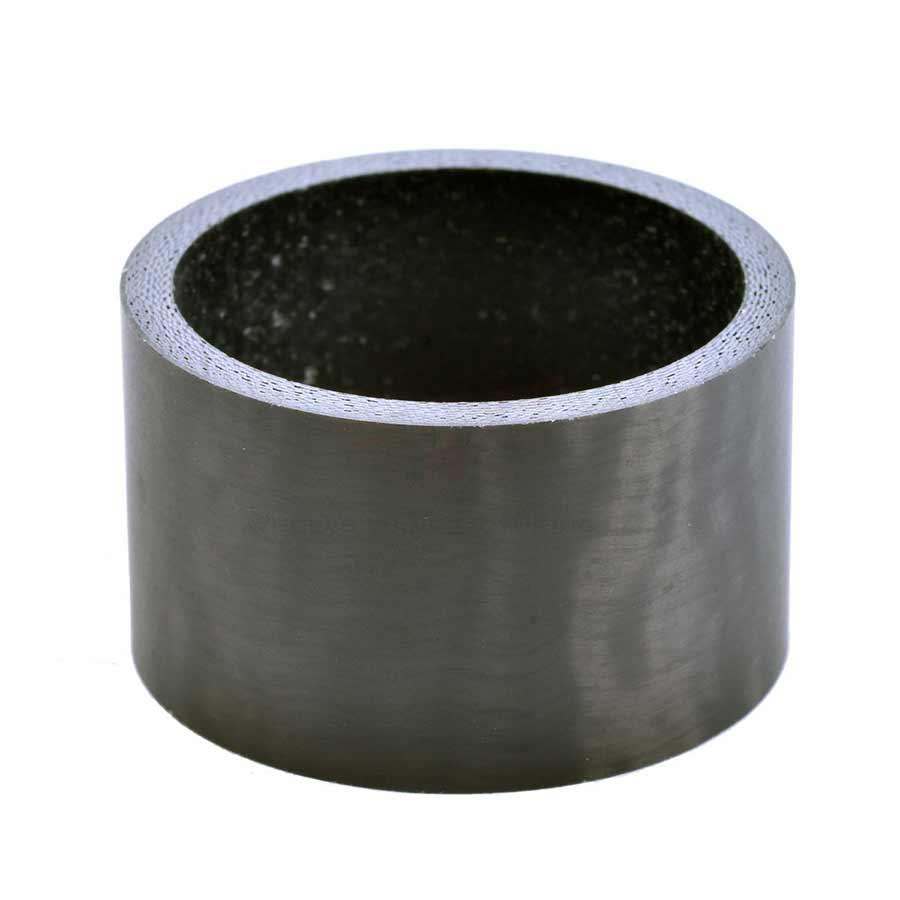 HEADSET SPACER, 1-1/8'', HEIGHT: 15MM, CARBON, BLACK