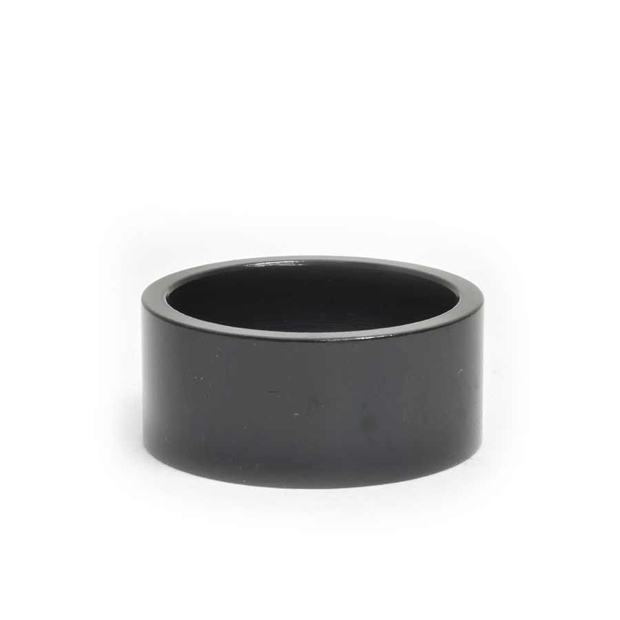 1-1/8'', HEIGHT: 15MM, ALUMINUM, BLACK