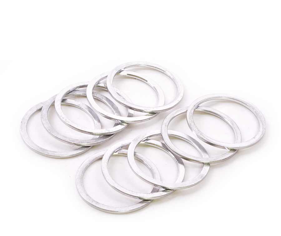 1-1/8'', HEIGHT: 1.5MM, ALUMINUM, SILVER, 5PCS