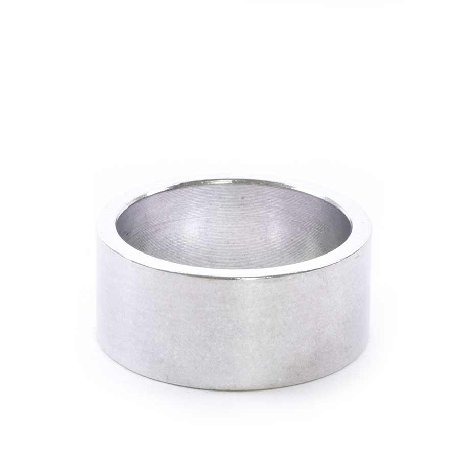 1-1/8'', HEIGHT: 15MM, ALUMINUM, SILVER