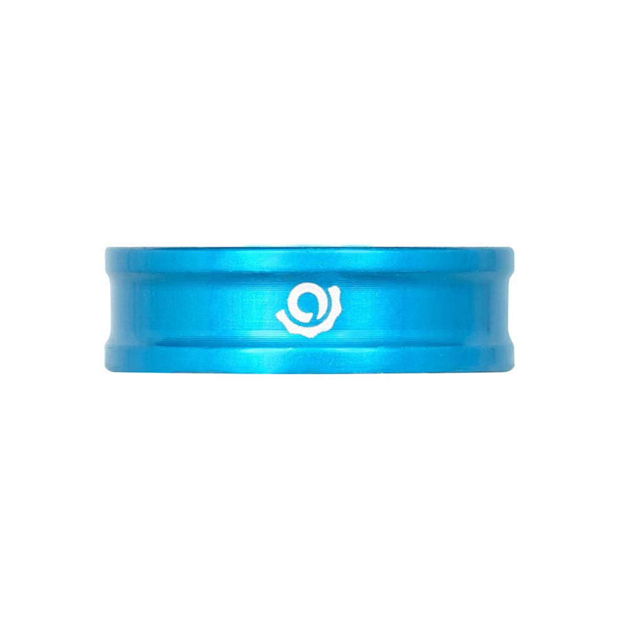 HEADSET SPACER, 1-1/8'', HEIGHT: 10MM, ALUMINUM, TURQUOISE