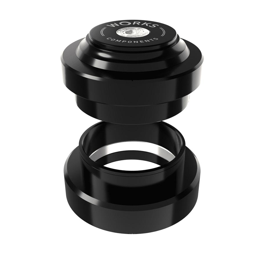 HEADSET, : EC44/28.6 | EC44/40, EXTERNAL, THREADLESS, COMPLETE, BLACK, SET 3 110-119MM