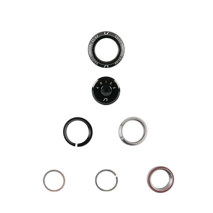 HEADSET, INTEGRATED, COMPLETE, BLACK
