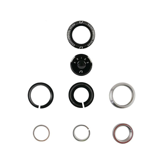 HEADSET, INTEGRATED, COMPLETE, BLACK