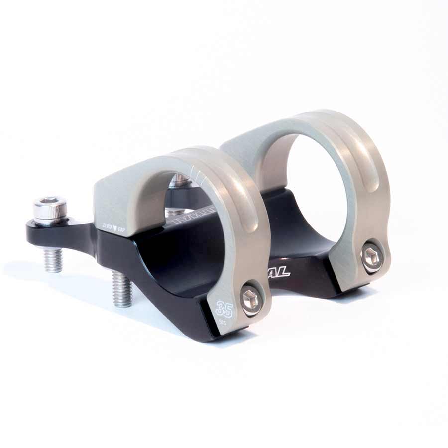 STEM, CLAMP: 35MM, L: 50MM, STEERER: DIRECT MOUNT, 0°, BLACK/GOLD