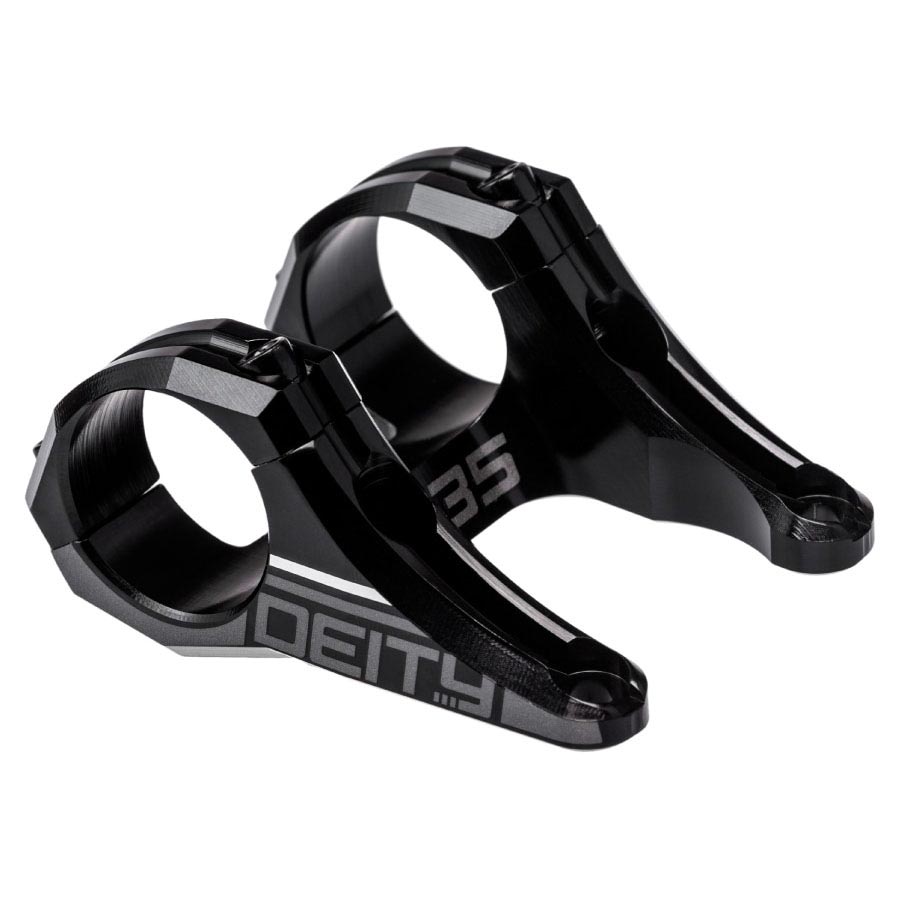 STEM, DIAMETER: 35MM, 0°, BLACK, DIRECT MOUNT