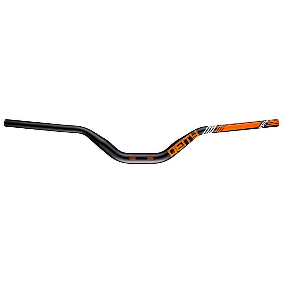 MTB HANDLEBAR, DIAMETER: 31.8MM, 760MM, RISE: 80MM, ORANGE