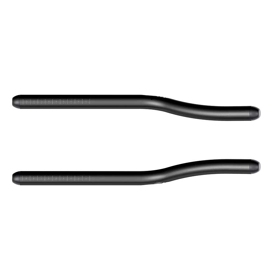 AERO HANDLEBAR, RISE: 110MM, BLACK, PAIR