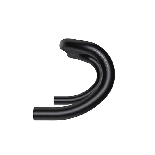 DROP HANDLEBAR, DIAMETER: 31.8MM, 380MM, DROP: 128MM, REACH: 70MM, BLACK