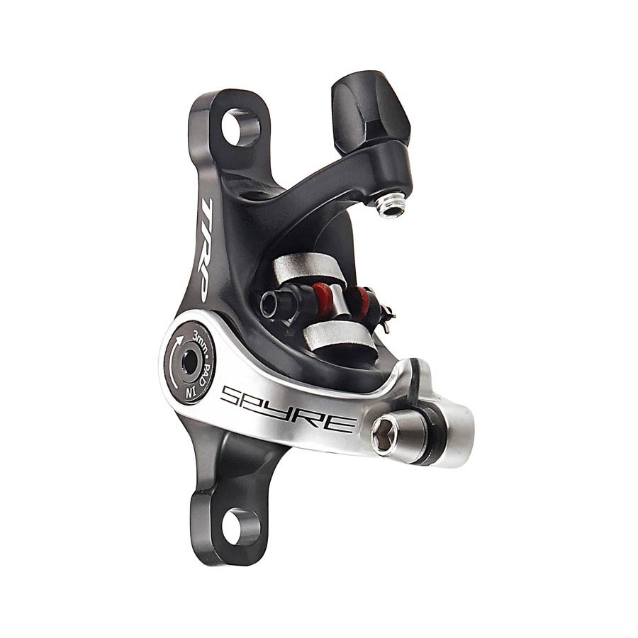 ROAD MECHANICAL DISC BRAKE, FRONT OR REAR, POST MOUNT, 140 OR 160MM (NOT INCLUDED), 154G, BLACK
