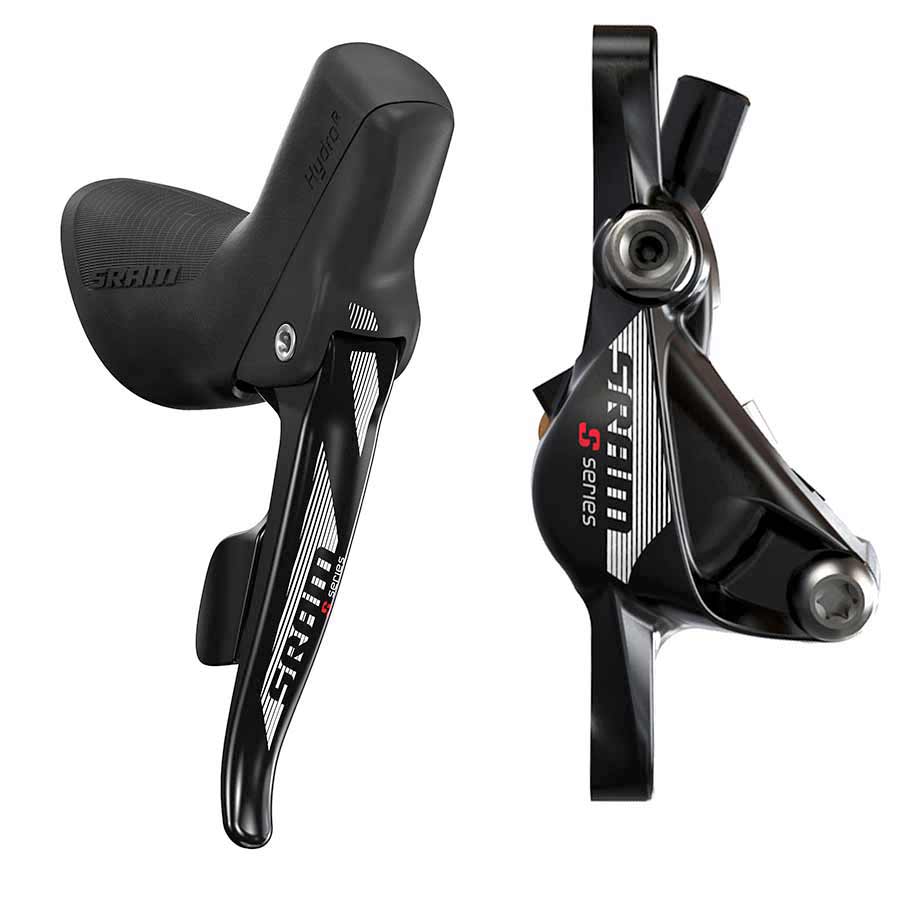 ROAD DISC BRAKE WITH SHIFT/BRAKE LEVER COMBO, FRONT, 2SP
