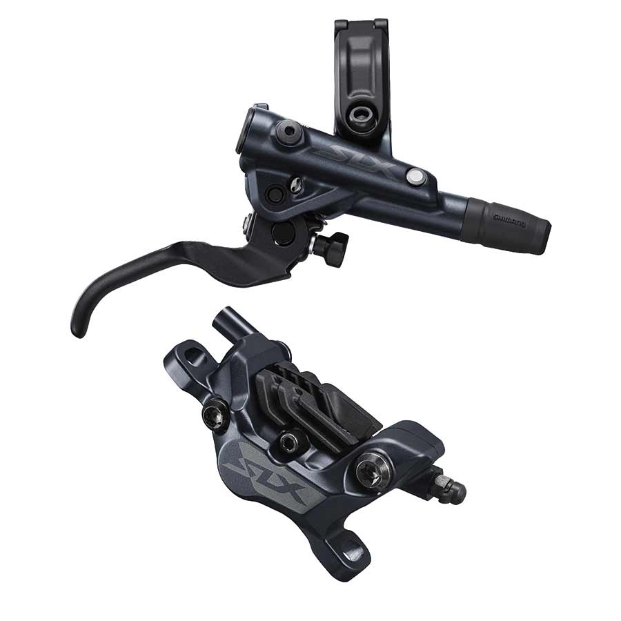 MTB HYDRAULIC DISC BRAKE, REAR, POST MOUNT, DISC: NOT INCLUDED, 444G, BLACK, SET