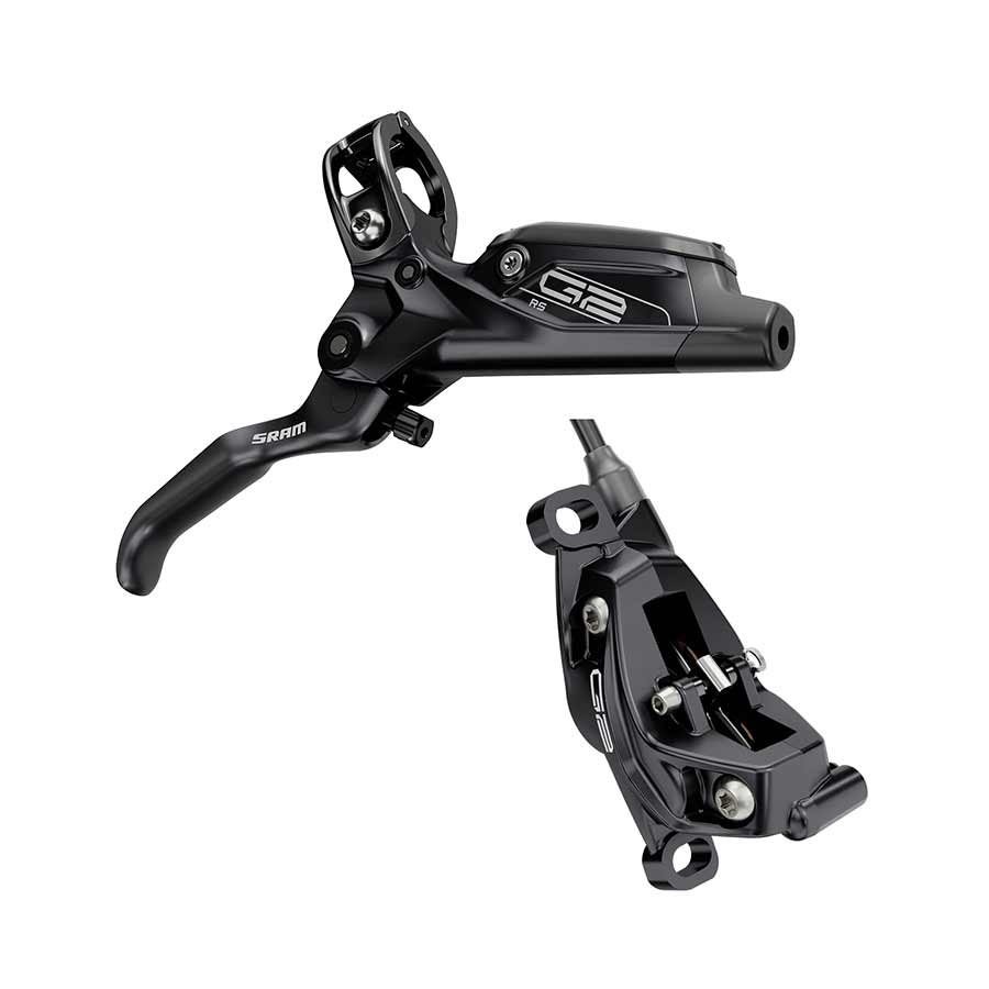 MTB HYDRAULIC DISC BRAKE, REAR, POST MOUNT, DISC: NOT INCLUDED, BLACK