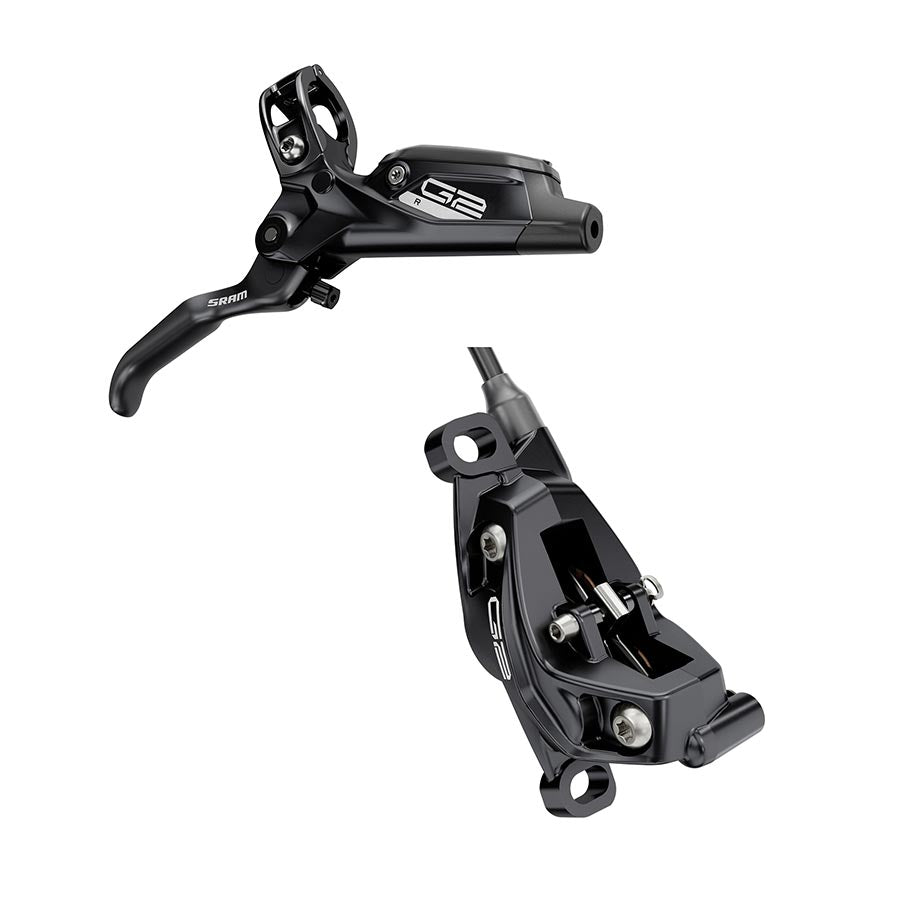 MTB HYDRAULIC DISC BRAKE, REAR, POST MOUNT, BLACK