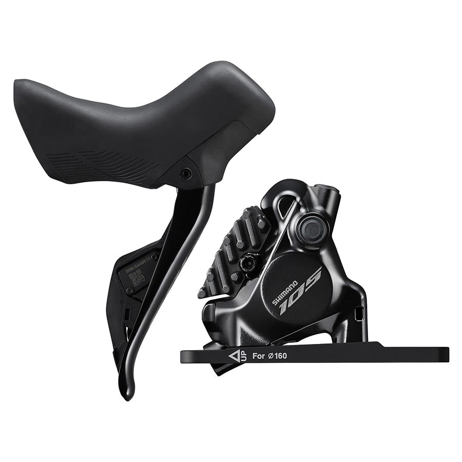 ROAD HYDRAULIC DISC BRAKE, REAR, FLAT MOUNT, NOT INCLUDED, 352G, BLACK, SET, IR7170DRRDSC170A