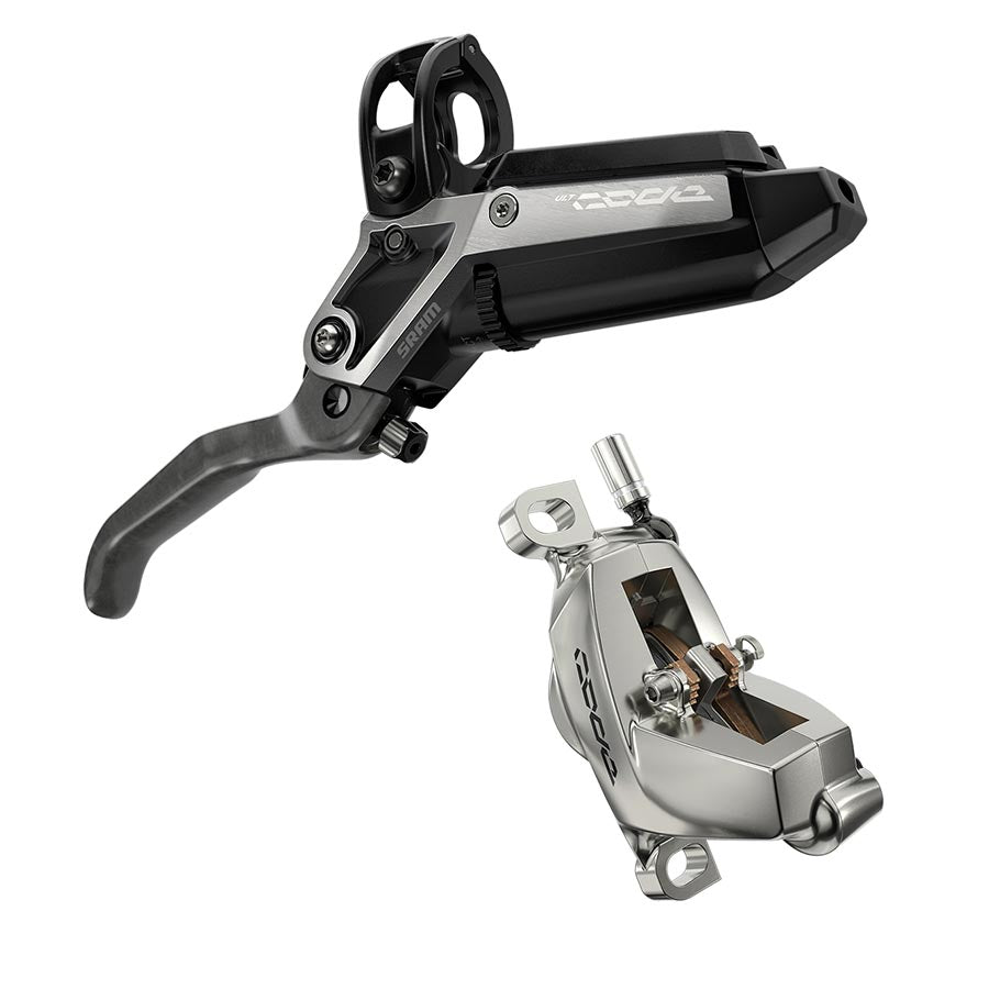 MTB HYDRAULIC DISC BRAKE, REAR, POST MOUNT, BLACK