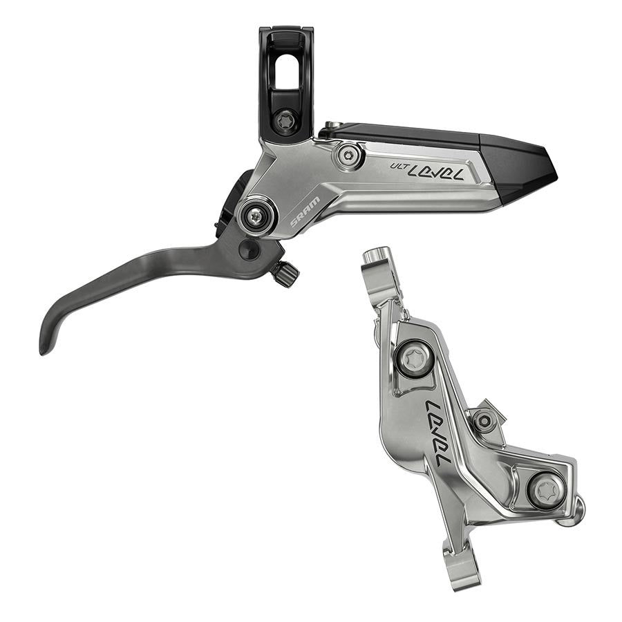 MTB HYDRAULIC DISC BRAKE, REAR, POST MOUNT, SILVER