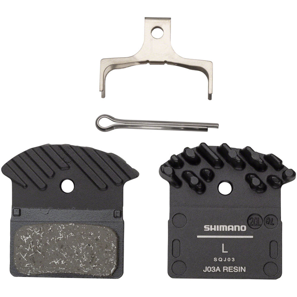 SHIMANO, J03A, PLAQUETTES DE FREINS À DISQUE, FORME: SHIMANO G-TYPE/F-TYPE/J-TYPE, RÉSINE, PAIRE