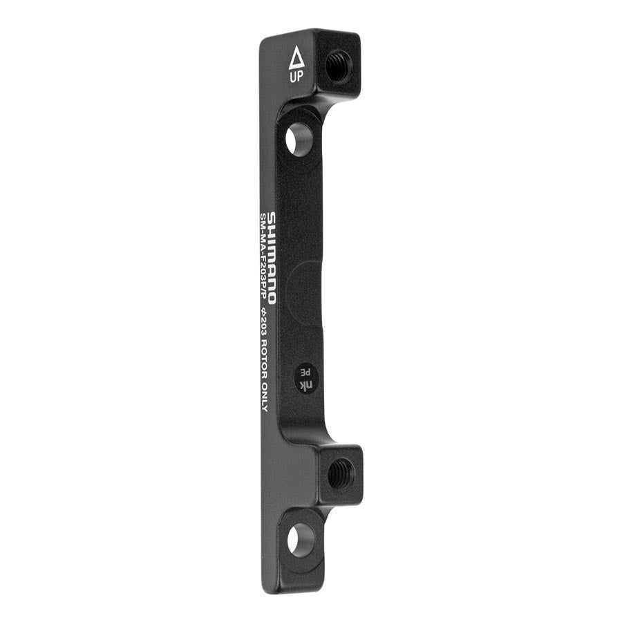 DISC BRAKE ADAPTER FOR POST MOUNT CALIPER, FRONT, POST MOUNT FORK, 203MM ROTOR
