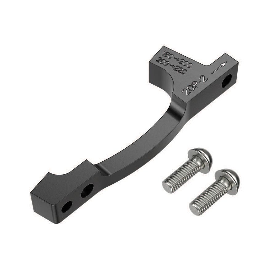 DISC BRAKE ADAPTOR, CALIPER: POST MOUNT, FRAME/FORK: POST MOUNT, F200/F220