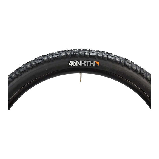 45NRTH GRAVDAL TIRE - 26 X 2 CLINCHER STEEL BLACK 33TPI 216 CARBIDESTEEL STUDS