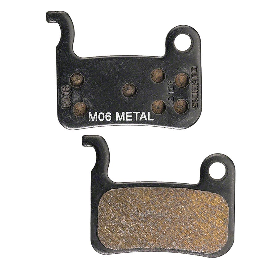 DISC BRAKE PADS, SHAPE: SHIMANO A-TYPE, METALLIC, PAIR, IBPM06MXA