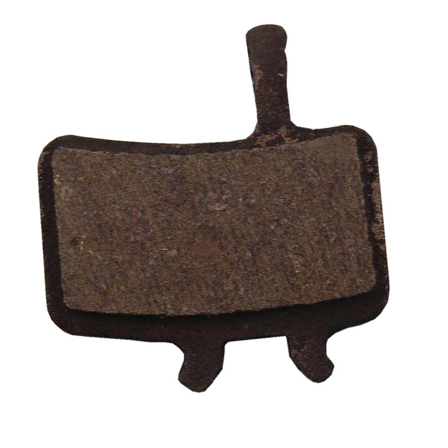 DISC BRAKE PADS, ORGANIC (QUIET), STEEL BACK PLATE, PAIR