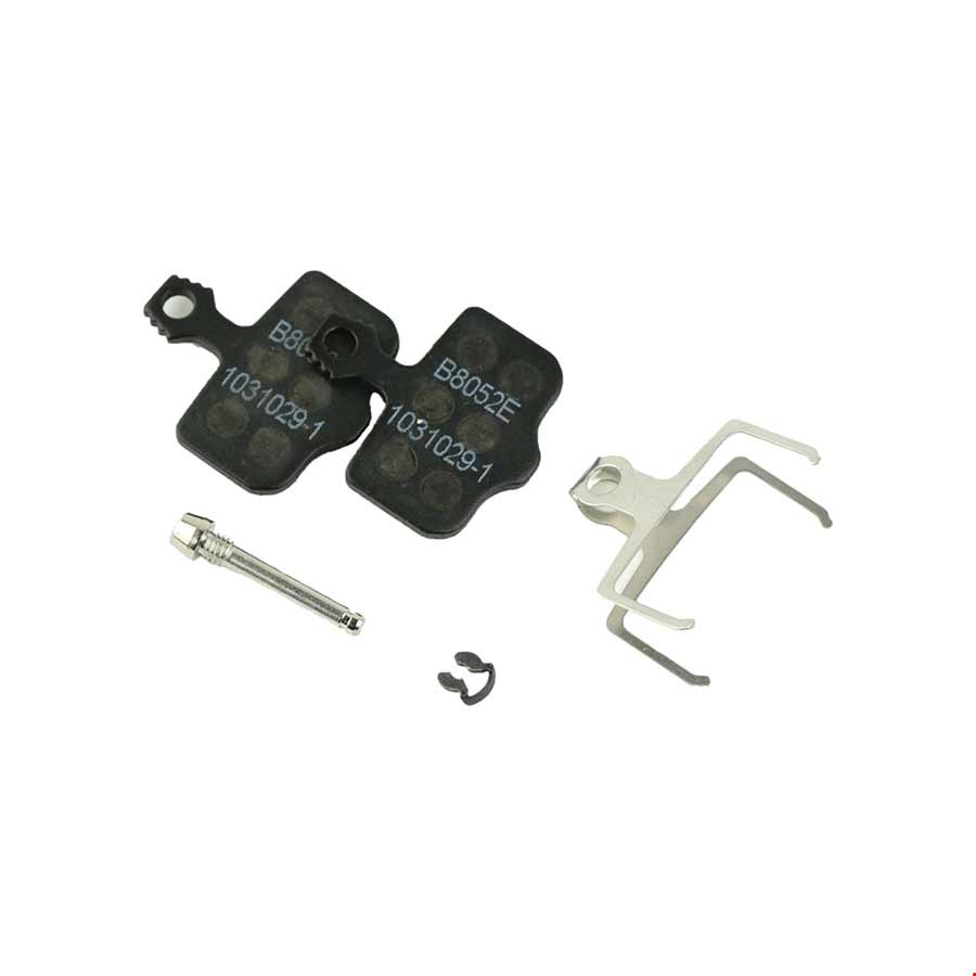 DB, LEVEL, LEVEL T, LEVEL TL, DISC BRAKE PADS, SHAPE: SRAM LEVEL/2 PIECE ROAD, ORGANIC QUIET, STEEL, SMALL, PAIR